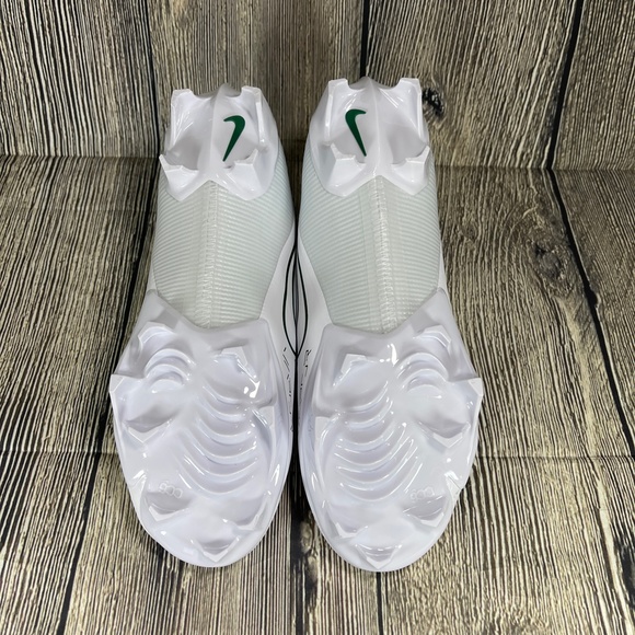 Nike Vapor Edge Pro 360 2 Football Cleats White/Green FJ1581-130 - Picture 2 of 8